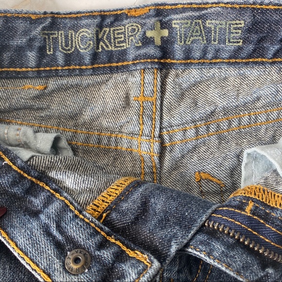 Tucker+Tate distressed straight skinny jeans boys7 - Picture 7 of 7